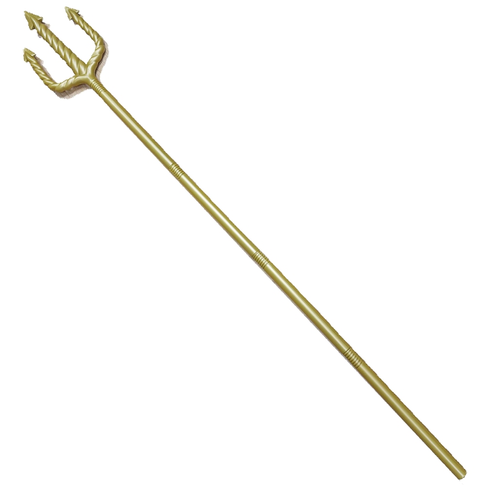 Zac's Alter Ego - Gold Trident Accessoire Costume - Couleur or